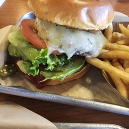 El Diablo Burger - it's not spicy but still delicious El Diablo Burger - it's not spicy but still delicious