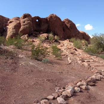 Hole-in-the-Rock - Back walk way up - Hiking Near Me - Phoenix, Arizona