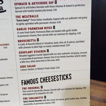 Rotolo's Pizzeria - These items (apps & cheesesticks) are 1/2 off during Happy Hour Mon-Fri 3-6pm!!!! - Pizza Near Me - Baton Rouge, Louisiana Rotolo's Pizzeria - These items (apps & cheesesticks) are 1/2 off during Happy Hour Mon-Fri 3-6pm!!!! - Pizza Near Me - Baton Rouge, Louisiana