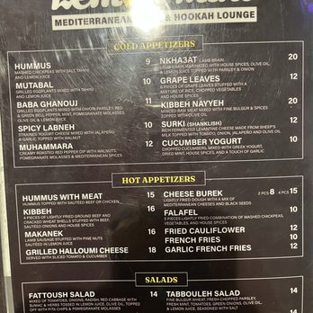 Lemon Mint - Menu 08/2026 - Mediterranean Near Me - Glendora, California