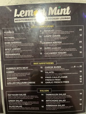 Menu photo 2 Lemon Mint Glendora, CA