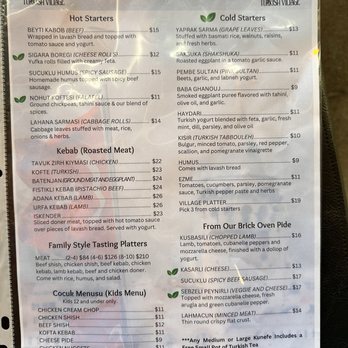 Turkish Village - Menu - Salad Near Me - Dearborn, Michigan Turkish Village - Menu - Salad Near Me - Dearborn, Michigan