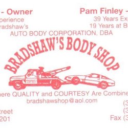 Bradshaw's Body Shop