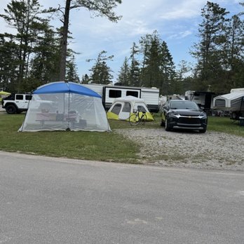 Wilderness State Park - Campsite 438 - Parks Near Me - Carp Lake, Michigan Wilderness State Park - Campsite 438 - Parks Near Me - Carp Lake, Michigan