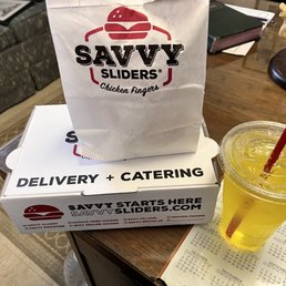 Signature slider #1, #5 Fingers meal.