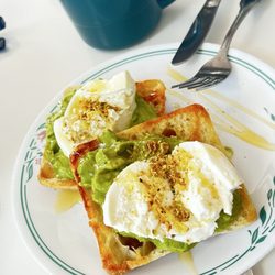 Cuor di Caffè - Mocha and Dolce Burrata Avocado Toast