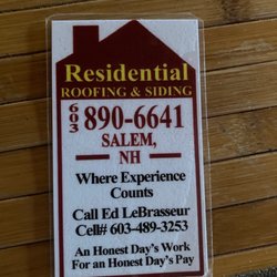 Residential Roofing & Siding- By Ed LeBrasseur - Before and after pics roof repairs 6/24/23