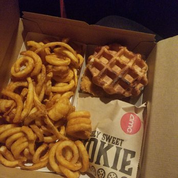 AMC Naperville 16 - Chicken waffle sandwich - Cinema Near Me - Naperville, Illinois