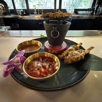 Som Dee Thai Kitchen & Bar - Chicken Satay - Thai Near Me - Denver, Colorado