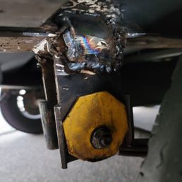 5.5hrs labor and $200 in materials to weld this... 5.5hrs labor and $200 in materials to weld this...