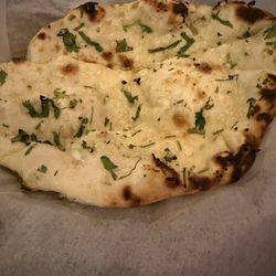 India Bar and Grill - Garlic naan