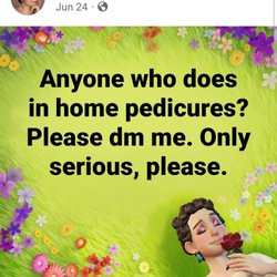 GoddessNailz - My post asking for only serious people to reply