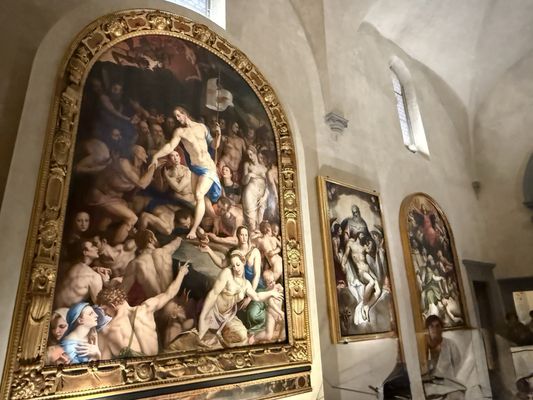 Basilica of Santa Croce in Florence by null