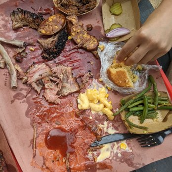 Terry Black's Barbecue - Aftermath of a solid meal (May 2022) - Barbeque Near Me - Austin, Texas