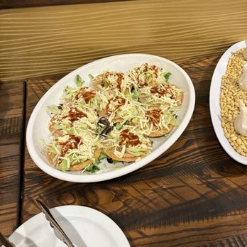 The Mexican Restaurant and Bar - One of the dishes , like a tostada with beans - Mexican Near Me - Hayward, California The Mexican Restaurant and Bar - One of the dishes , like a tostada with beans - Mexican Near Me - Hayward, California
