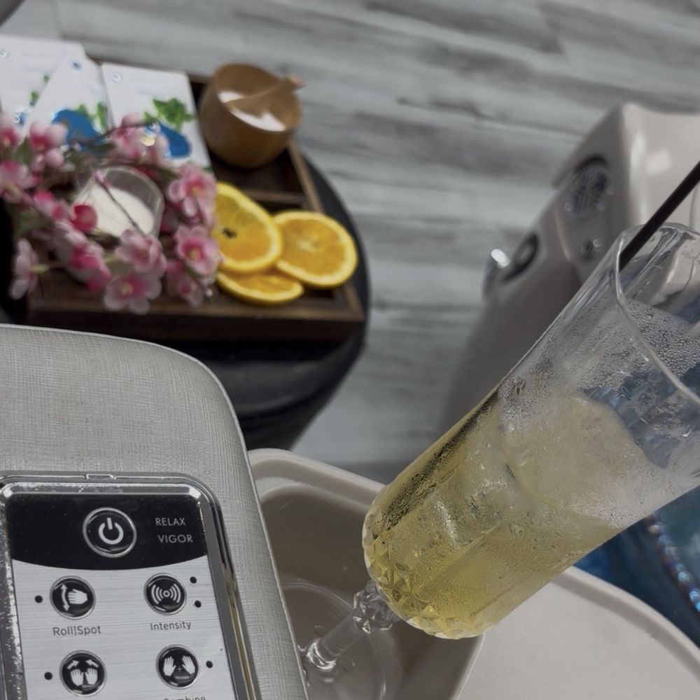 La Brea Nails - Milk and Honey pedicure - Nail Salons Near Me - Fullerton, California