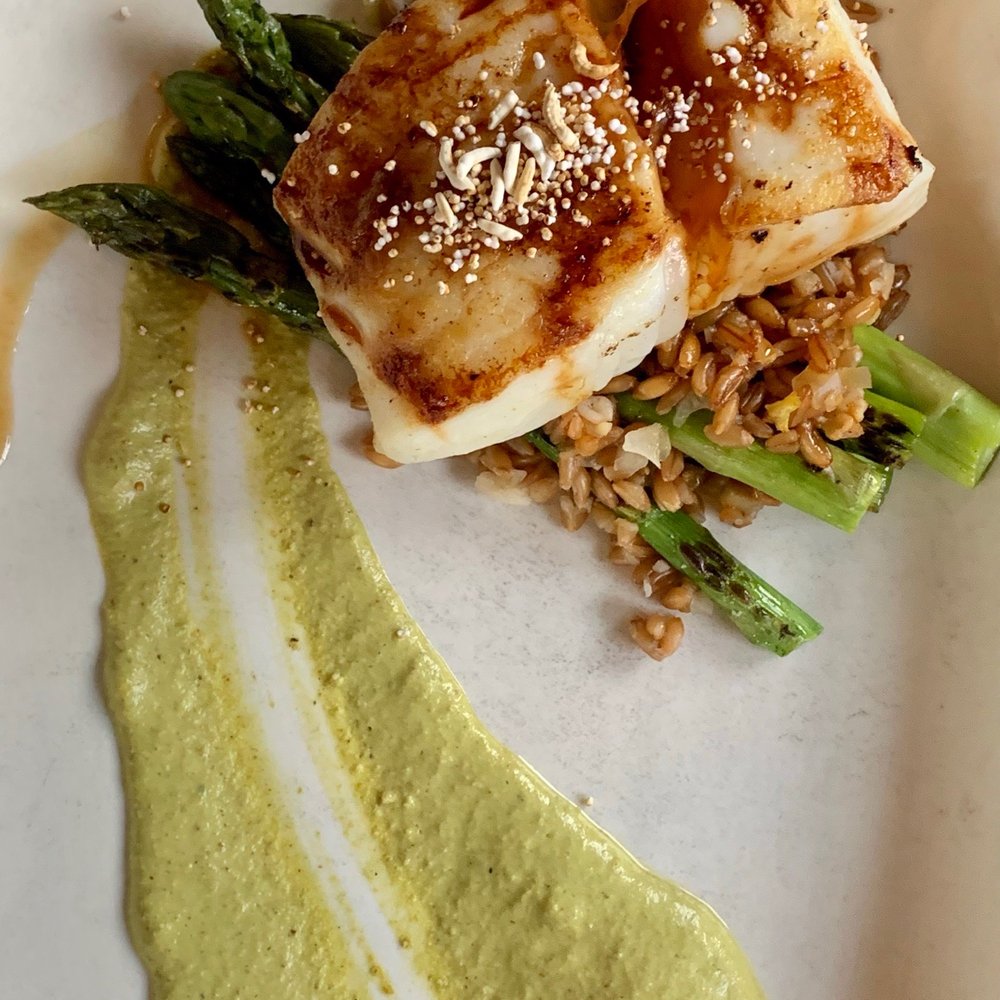 Brix 25 - Halibut - New American Near Me - Gig Harbor, Washington