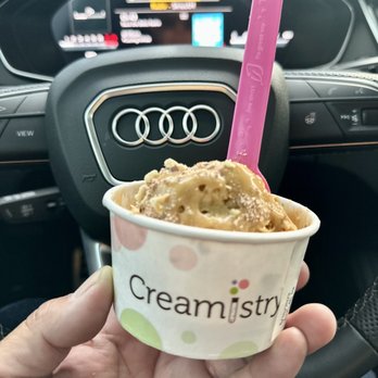 Creamistry - Can't beat non dairy option ice cream that's freshly made in front of you. - Desserts Near Me - Bakersfield, California