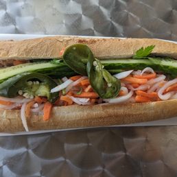 Classic banh mi sandwich Classic banh mi sandwich