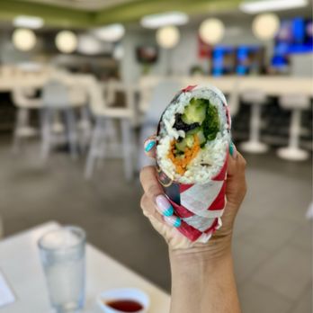 Kanbu Sushi 777 - Veggie burrito - Sushi Bars Near Me - Ann Arbor, Michigan
