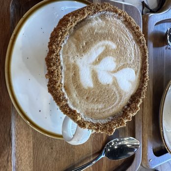Cafe Lavande - Lotus latte - Bakeries Near Me - Milton, Georgia