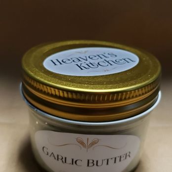 Heaven's Kitchen - Garlic herb butter 4oz jar - Caterers Near Me