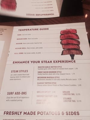 Menu photo 2 Outback Steakhouse Westlake, OH Menu photo 2 Outback Steakhouse Westlake, OH