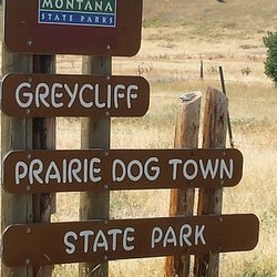 Greycliff Prairie Dog Town State Park