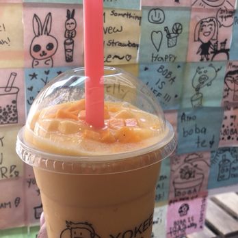 Yokee Milk Tea - mango smoothie - Bubble Tea Near Me - Oakland, California Yokee Milk Tea - mango smoothie - Bubble Tea Near Me - Oakland, California