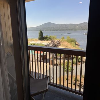 Hotel Marina Riviera - View from room 302 - Hotels Near Me - Big Bear Lake, California Hotel Marina Riviera - View from room 302 - Hotels Near Me - Big Bear Lake, California