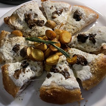 Petralunga - Pizza Cacio e Pepe Truffle - get this, it's delicious! - Pizza Near Me - Miami, Florida