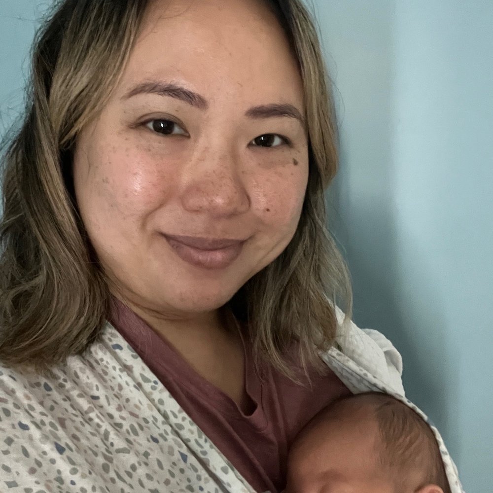 First postpartum cut & color