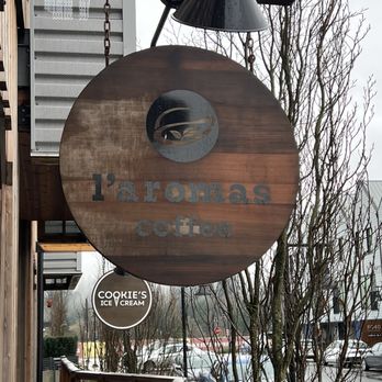 L'aromas Coffee - Logo - Coffee & Tea Near Me - Richmond, British Columbia