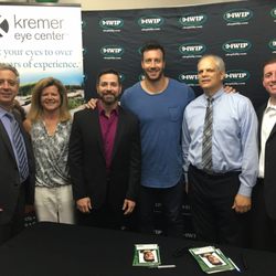 Kremer Eye Center - Grand Re-Opening event for our newly remodeled Center City location with a special visit from Connor Barwin!
