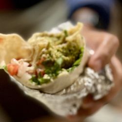 The Falafel Spot - Falafel wrap: healthy, yummy and filling