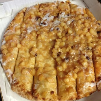 Papa Johns Pizza - Most of the apple had slid off of the one side of the pizza :( - Pizza Near Me - Schaumburg, Illinois Papa Johns Pizza - Most of the apple had slid off of the one side of the pizza :( - Pizza Near Me - Schaumburg, Illinois