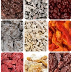 Sweetalicious Kauai - Crack Seed, Creamy Cherry, Crispy Cherry Seed, Dried Lemon Peel, Lemon Strips, Li Hing Guava, Olive Cake, Orange Strips, Peach Strips