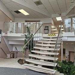 Quest Diagnostics - B1 door up the stairs to the left.