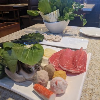 Buffalo Little Lamb - Hot pot combo and vegetables combo - Hot Pot Near Me - Amherst, New York