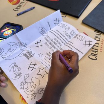 Crafty Crab - Kids Menu - Seafood Near Me - Raleigh, North Carolina