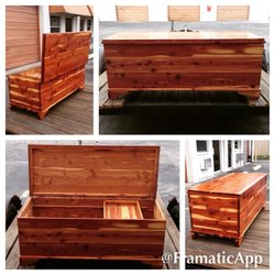 A1A Woodworks - Solid cedar chest. Shop smells great during projects like these.