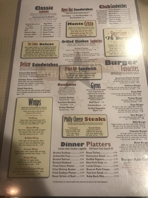 Menu photo 7 Latham '76 Diner Latham, NY
