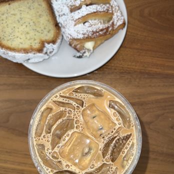 Black Walnut Bakery - Iced miel with oatmilk . Bear claw . Almond poppy slice - Bakeries Near Me - Minneapolis, Minnesota Black Walnut Bakery - Iced miel with oatmilk . Bear claw . Almond poppy slice - Bakeries Near Me - Minneapolis, Minnesota
