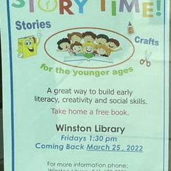 Winston Public Library - Story Time