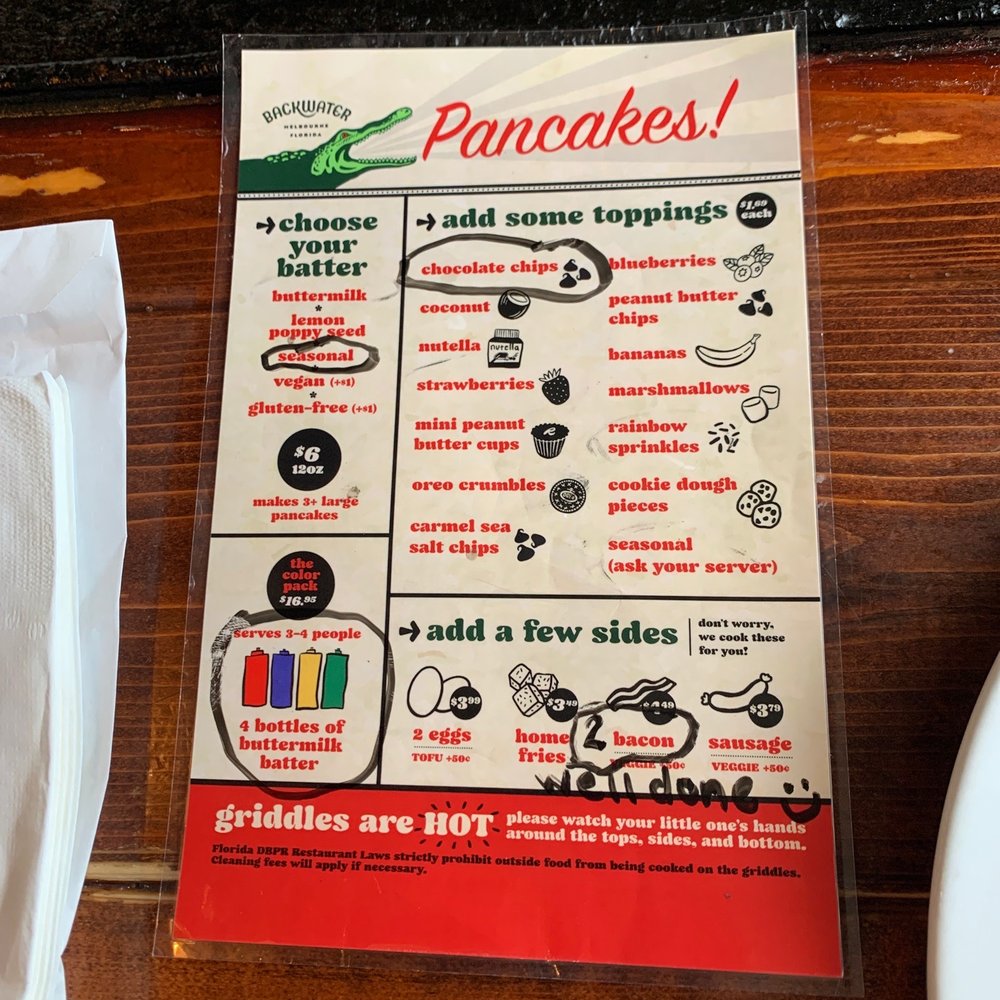 Backwater - Breakfast & Brunch Near Me - Melbourne, Florida Backwater - Breakfast & Brunch Near Me - Melbourne, Florida