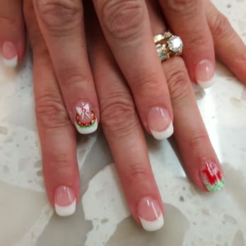 Dolce Nails Spa - Kelly makes all of the Holidays even more festive! Thank you Kelly! - Nail Salons Near Me - Fullerton, California