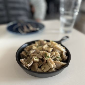 Petiscos - Pig ear salad, So garlicky - Portuguese Near Me - San Jose, California Petiscos - Pig ear salad, So garlicky - Portuguese Near Me - San Jose, California