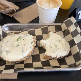 Good Times Bagels - Wood fired everything bagel with scallion spread - Coffee & Tea Near Me - Boise, Idaho Good Times Bagels - Wood fired everything bagel with scallion spread - Coffee & Tea Near Me - Boise, Idaho