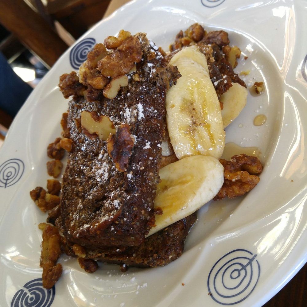 Stomping Grounds - Banana bread french toast...yum! Great vegan food. - Cafes Near Me - Pitt Meadows, British Columbia Stomping Grounds - Banana bread french toast...yum! Great vegan food. - Cafes Near Me - Pitt Meadows, British Columbia