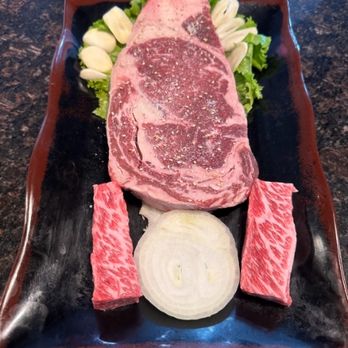 Cham Sut Gol - Side Rib eye steak $ wagyu boneless only add$18.99 - Korean Near Me - Glendale, California Cham Sut Gol - Side Rib eye steak $ wagyu boneless only add$18.99 - Korean Near Me - Glendale, California